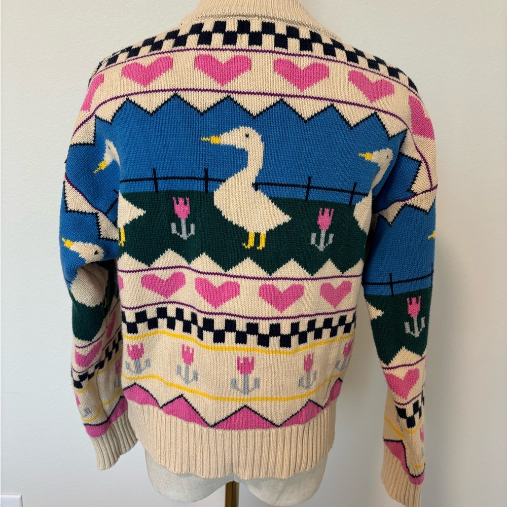 Kina and Tam Duck Goose Sweater - Picture 3 of 8